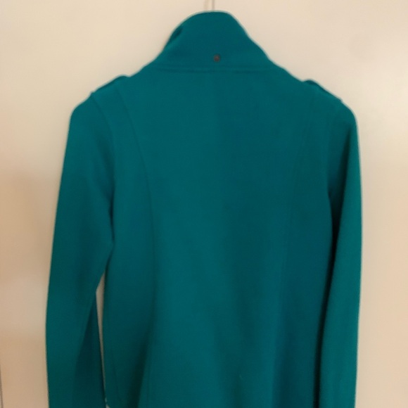 Teal Double-Breasted Jacket - Picture 3 of 8